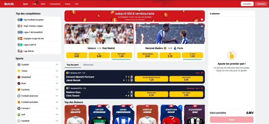 Betclic online casino